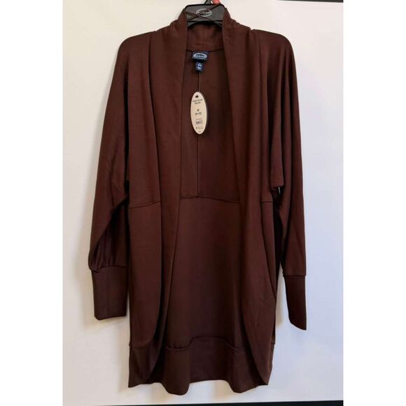 Scoop Sweaters - Scuba Cardigan